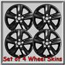 Gm437blk Hubcapzone Black Chevrolet Trax Wheel Skins Hubcaps Chevy Covers