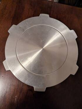 Iwcc5193 Gmc One Used Generic Sierra Yukon Polished Center Wheel Rim Cap 2182