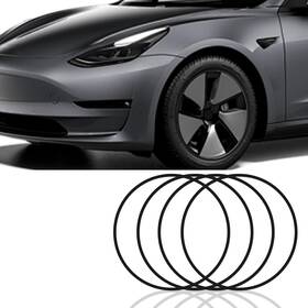 Wrp006 Grjyls Automotive Abs Wheel Rim Protector For Hub 19 Inch Black