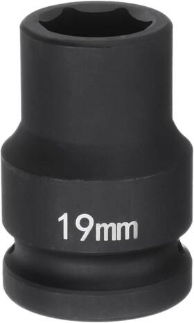 Hta240523hh000786 Harfington 6-point Impact Socket 3/4 Inch Drive 19mm Metric 40cr Alloy Steel