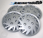Hcp-14s157 Unbranded Wheel Cover Replacement Hubcaps Inch Metallic Silver Hub Cap
