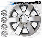 Hcp-14s226 Unbranded Set Inches Metallic Silver Hubcaps Wheel Cover Rim Skin