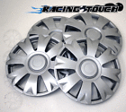 Hcp-14s715 Unbranded Wheel Cover Replacement Hubcaps Inch Metallic Silver Hub Cap