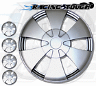 Hcp-14s717 Generic Metallic Silver Set Inches Hubcaps Hub Cap Wheel Cover