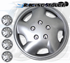 Hcp-14s852 Generic Metallic Silver Set Inches Hubcaps Hub Cap Wheel Cover