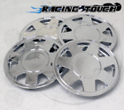 Hcp-15c928 Generic Replacement Inches Metallic Chrome Hubcaps Set Hub Cap Wheel