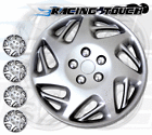 Hcp-15s007b Generic Metallic Silver Set Inches Hubcaps Hub Cap Wheel Cover
