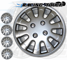 Hcp-15s303 Unbranded Inch Replacement Wheel Cover Hubcap Metallic Silver Hub Caps