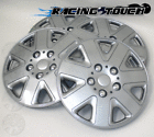 Hcp-16s026 Unbranded Wheel Cover Replacement Hubcaps Inch Metallic Silver Hub Cap