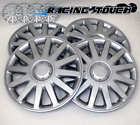 Hcp-16s610 Unbranded Wheel Cover Replacement Hubcaps Inch Metallic Silver Hub Cap