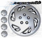 Hcp-17s054 Unbranded Set Inches Metallic Silver Hubcaps Wheel Cover Rim Skin