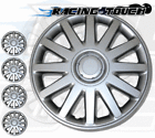 Hcp-17s610 Unbranded Inch Replacement Wheel Cover Hubcap Metallic Silver Hub Caps