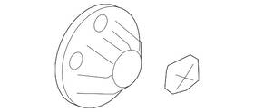 44732-s9v-a23 Honda Genuine Center Cap