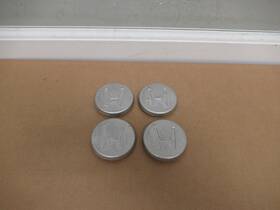 44732-sr3a Honda 92 93 94 95 96 97 98 99 00 Civic Hx Vx Silver Enkei Center Cap Set 4