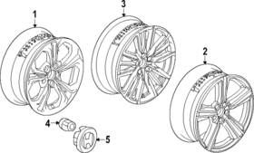 44732-t38-a01 Honda Genuine Center Cap