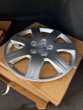 10342 Honda 44733 Original Civic Wheel Covers Oem 4 Pcs Silver With Logo