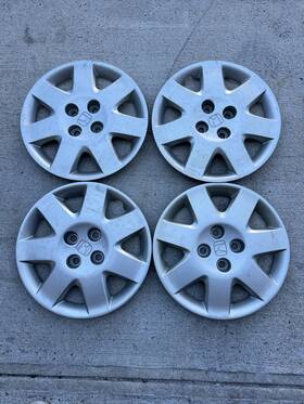 44733-s5a-a100 Honda 4 01-02 Civic 15 Inch Hubcaps Wheel Covers Oem Fit 03 04 05