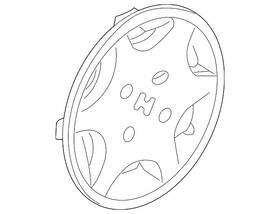 44733-s5a-a11 Honda Genuine Trim Wheel 15 Inch