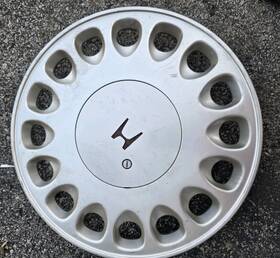 44733-sm4-a11 Honda Single Used Accord 1992 1993 15 Inch Hubcap No Key 44733sm4a11 #55021