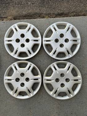 44733-s5d-a000 Honda 44733-tra-a00 4 01-02 Civic 14 Inch Hubcaps Wheel Covers Oem