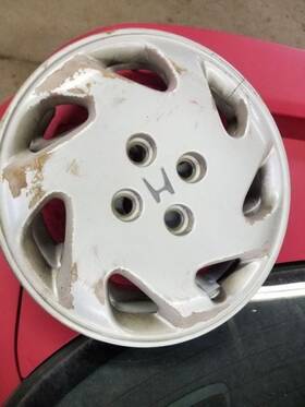 570-55023a Honda Wheel Cover Hubcap 14 Inch 7 Spoke Fits 92-93 Civic 566086