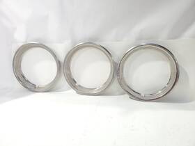 570.ho1b83 Honda 1983 Civic Oem Set Of 3 Wheel Rings 13ftft