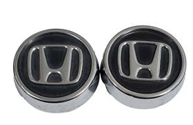 44732-s9a-000 Honda 63927 1997-16 Crv Cr-v 2.75 Inch Factory Oem Black Chrome Center Caps