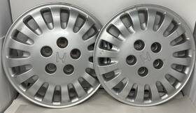 44733-sx0a-000 Honda Oem 95-97 Odyssey 15 Trim Wheel Disc Rim Cover Hub Cap Hubcap Used Pair Set Of 2