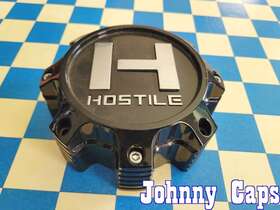 8-165.1 Hostile Wheels Hc-8007 # . 8-165.1/170 Gloss Black Center Cap 93 Qty. 1