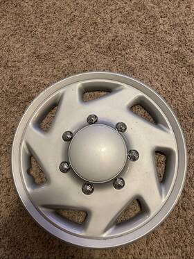 5824082970 Hubcaps.com Premium Quality 16 Inch Silver Hubcaps/wheel Covers Fits Ford Van One-piece Heav