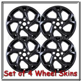 Gm509blk Hubcapzone Black Chevrolet Trax Wheel Skins Hubcaps 17 Inch 2017-2020 Chevy Covers