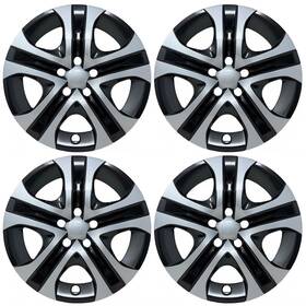 72280-17sg-4 Hubstar Hubcap Replacement For Toyota Rav4 2013-2018 17-inch Wheel Cover Silver And