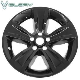 Hyper Glory 198073626088 For 2015-2023 Dodge Challenger 2015-2019 Charger 18 Inch Wheel Cover Gloss Black 4pc