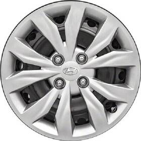 52960-j0100 Hyundai Factory Accent 2018-2022 Hubcap 15 Inch Bolt On Wheel Oem