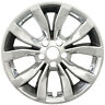 Imp381cc Cci Set Chrome Charcoal Wheel Skins For Chrysler 615343502915