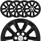 Imp416blk Nationwide Hubcaps Inc Chevrolet Traverse Black Wheel Skins Hub Caps