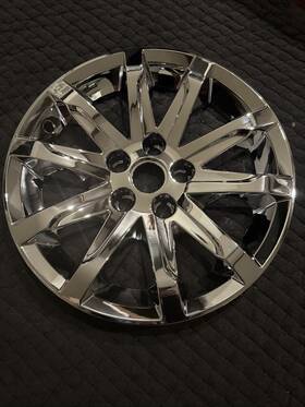 Imp368 Imposter 1 One 17 Inch Chrome Wheel Skin Hubcap Cover For 2014-2016 Cadillac Cts 368x