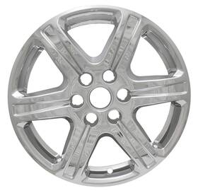 Imp395x Imposter Series One Chrome Wheel Skin Fits Gmc Acadia Sl 2017-2020 17 Inch Hub Cap Full Rim Cover