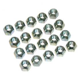Inl10687 Inline Tube 1964-72 Gm Olds Chevy Pontiac Buick Dog Dish Hub Cap Standard Wheel Lug Nut Set