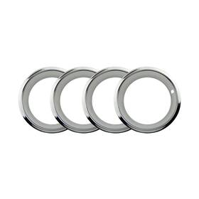 Inl12182 Inline Tube 1970-72 Oldsmobile Ssi And Ssii Trim Rings 14 Inch X7 X2.25 Set Of 4