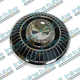 Inl12891 Inline Tube 1964-71 Pontic Gto Lemans Tempest Original Standard Steel Wheel Hub Cap Factory