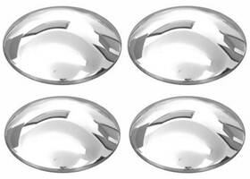 Mb10-1060-b Isp Vw Type 1 3 Bug Karmann Ghia Chrome Smooth Hub Cap No Logo