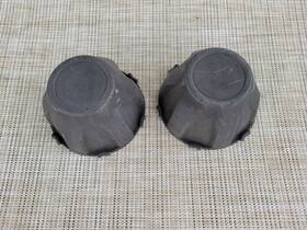 64164 Isuzu Truck Black Plastic Center Caps 2 Fits 14 Inch Steel Wheels Pup Trucks 88-95