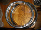 Iwc1515p Cci Chromed Beauty Rings Two Trim Rims Pair Used