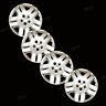 Iwc46817s Cci Aftermarket Parts New Set Of Four Silver Hub Cap