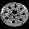 Iwcimp64x Cci Silverado 17 Chrome Full Wheel Skins Cover Replacement Hub Caps