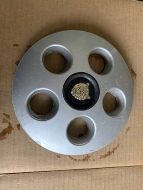 59672a Jaguar 88 89 90 91 Xj6 Center Hub Cap Hubcap Lug Wheel Rim Cover Used Oem