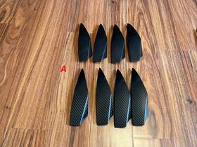 Fx5m-1022-ba Jaguar Carbon Fiber Wheel Trim Cover - Genuine Oem A Grade Rev-ba 62mm Holes