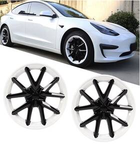Jauartakp1w4ud57e Jauarta 4pcs 18 Inch Rim Wheel Sports Car Cover Hubcap White And Black 2017-2022 New