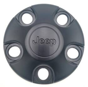 5xn15trmaa Jeep 5xn15rxfaa Oem 2018-2023 Gladiator Wrangler Matte Black Center Cap - Set